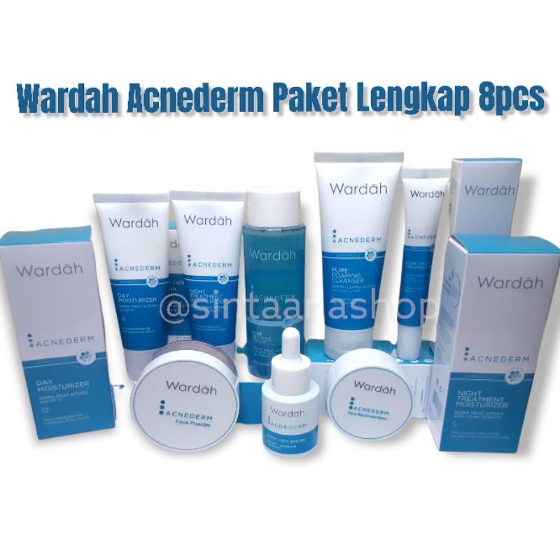 Wardah Acnederm  Paket Lengkap | wardah Acnederm Series