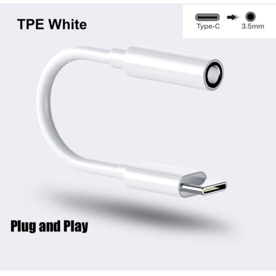 AUDIO TYPE C Converter To HEADPHONE JACK AUDIO 3.5 mm