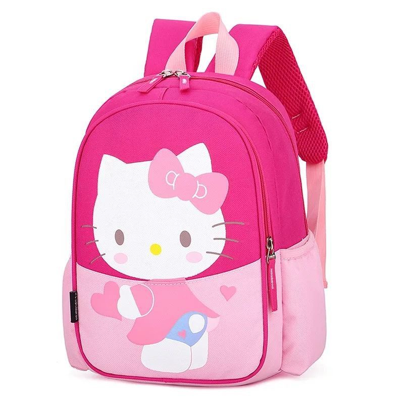 TAS RANSEL HELLO KITTY ANAK SEKOLAH PEREMPUAN TK SD PINK LUCU MURAH PINK UNGU TERLARIS AWET KADO HADIAH