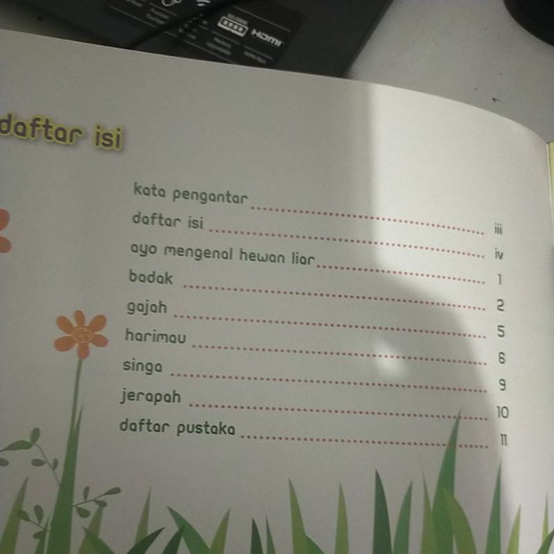 ORI buku TK paud aku tahu hewan liar penerbit mediantara