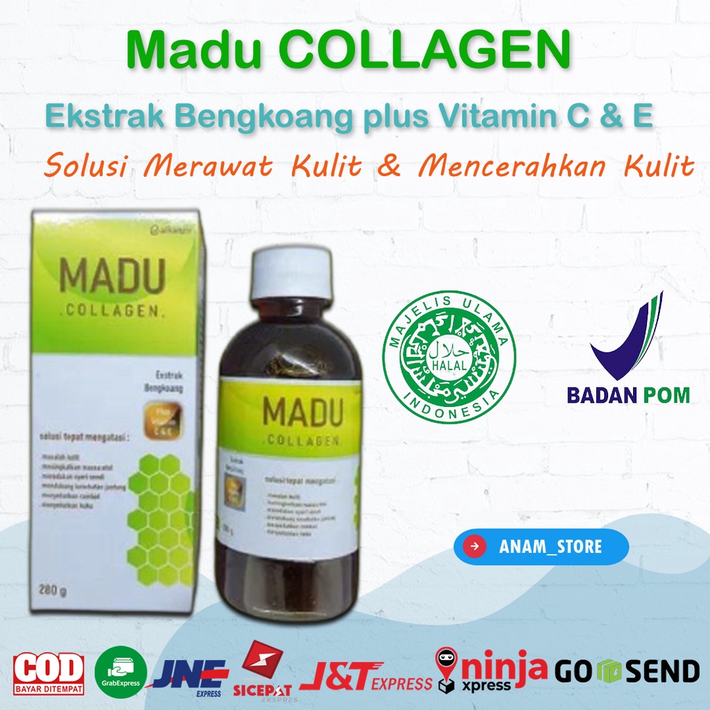 

Madu Collagen Original 280gr Madu Perawatan Kulit