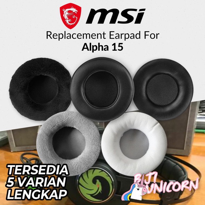 Earpad Earcup Ear Cushion MSI Alpha 15 Busa Bantalan Foam