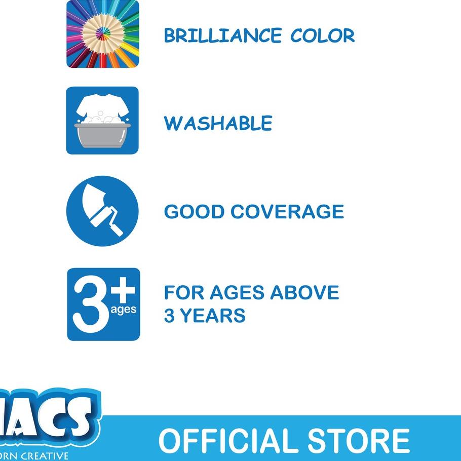 

Hot - MACS 24 Colors Gel Crayon Warna ,