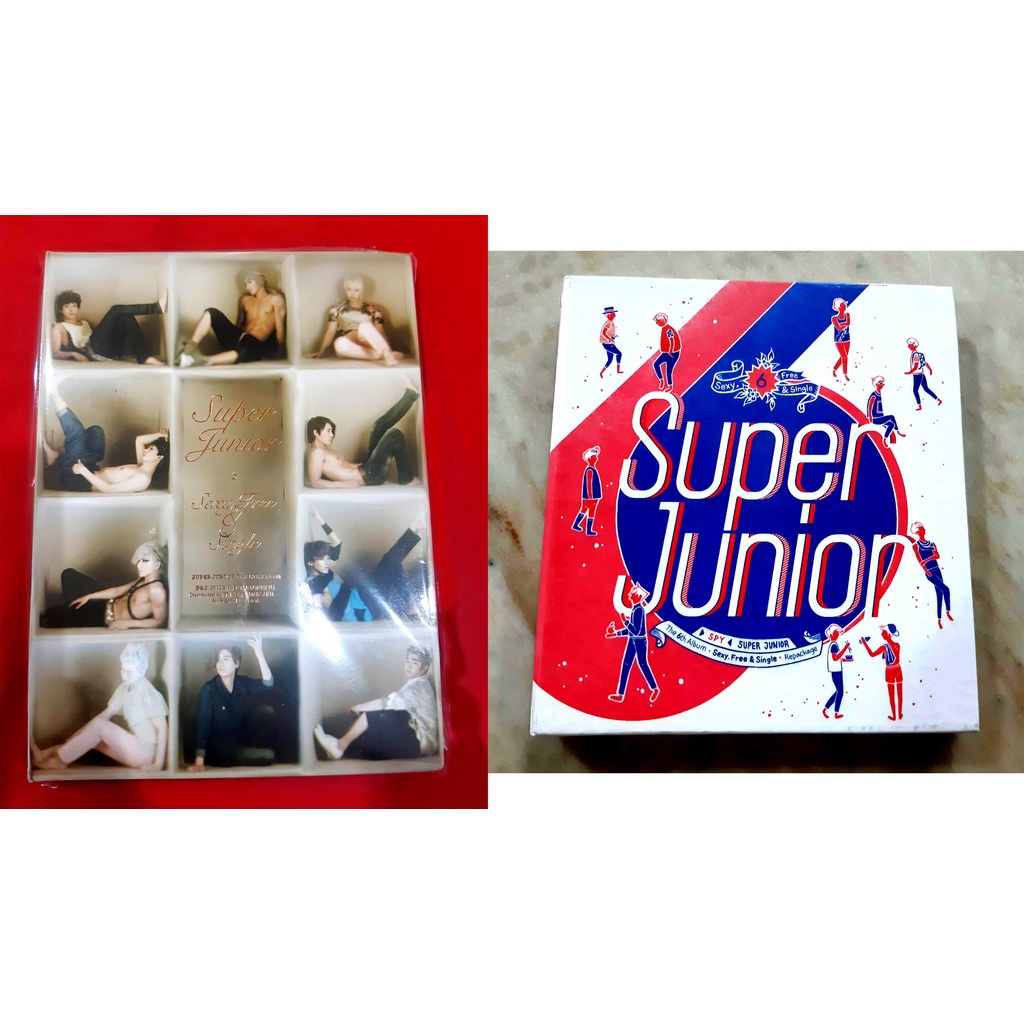 Super Junior - 6th album - SFS - SPY - Ori new music CD