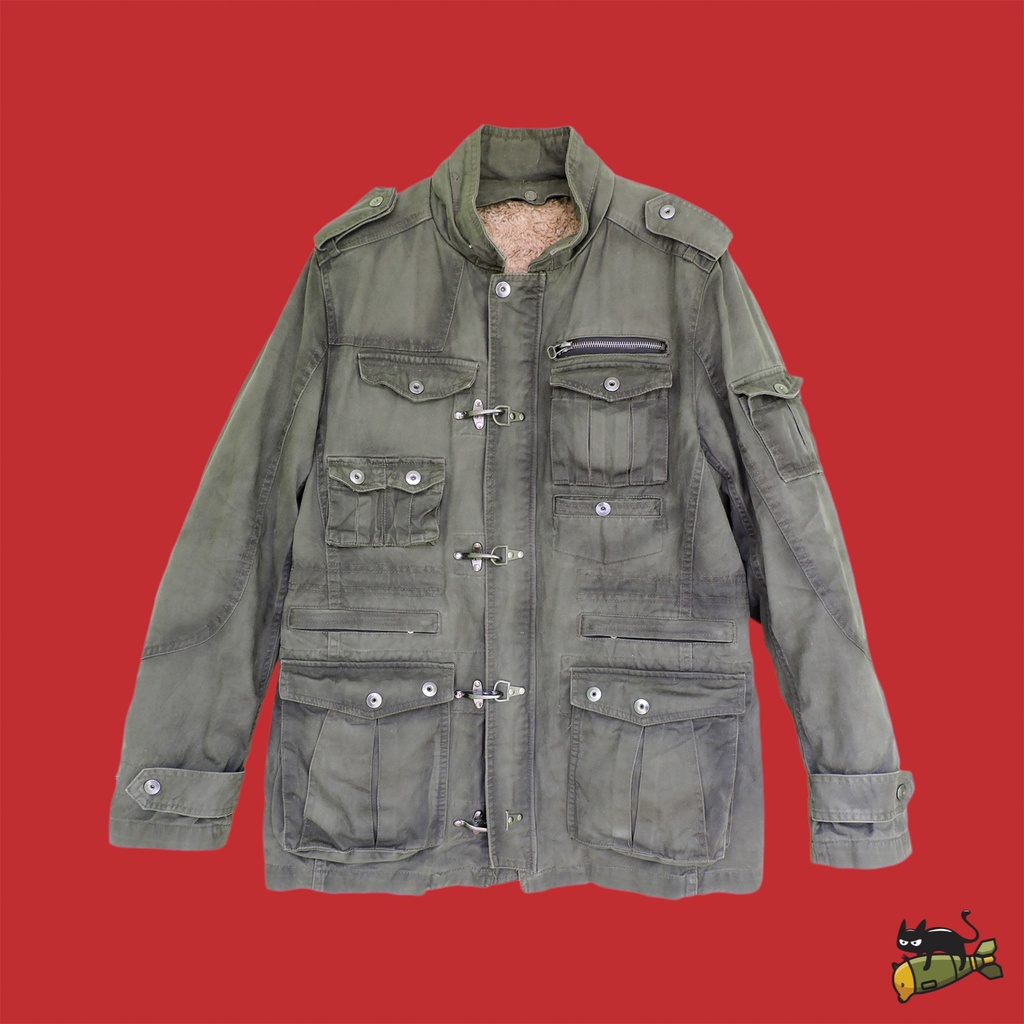 Semantic Design Japan Multi Pocket Parka Jacket