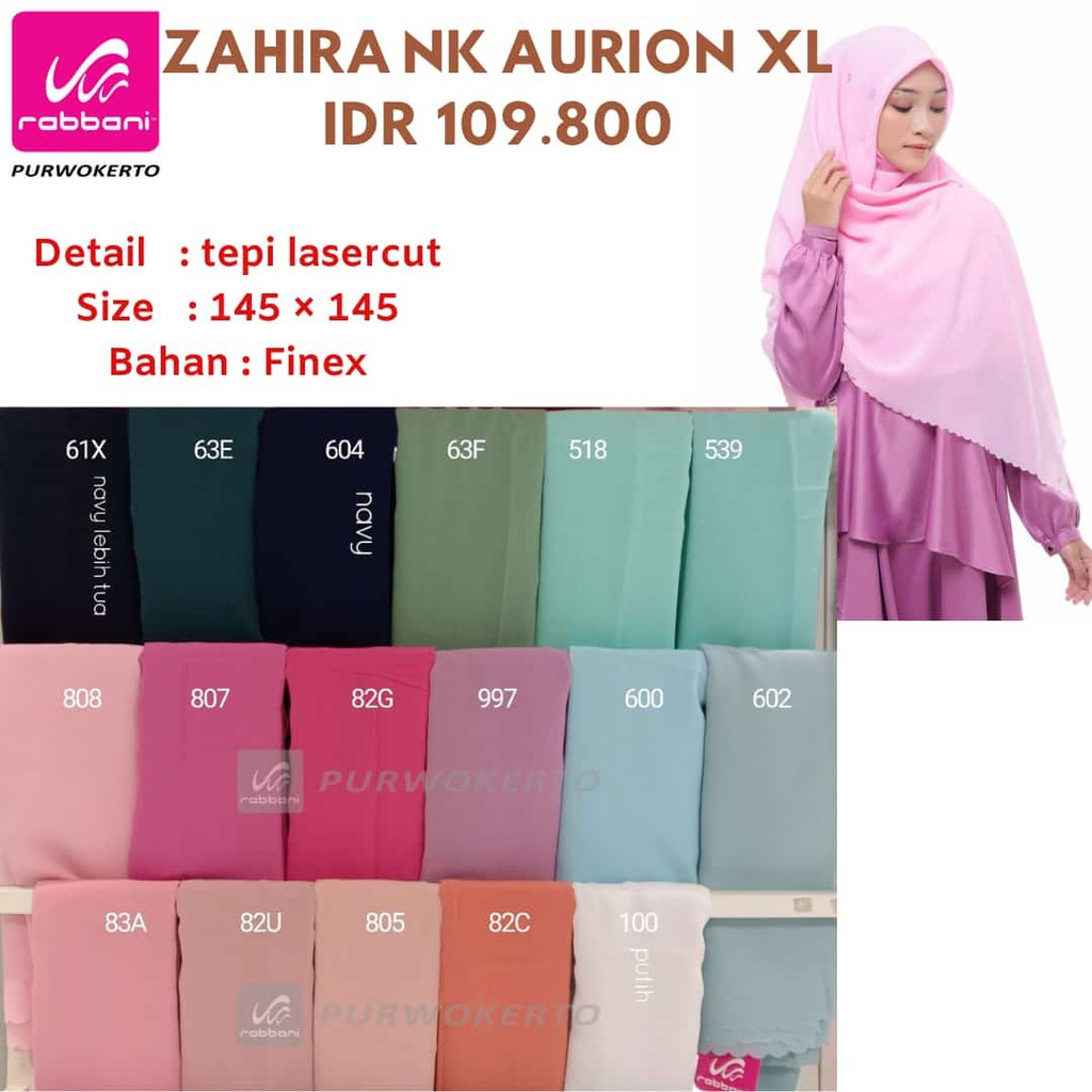 ZAHIRA NK AURION XL RABBANI - SOLDER XL