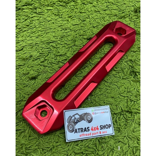 fairlead plasma roller tali winch model warn merah fair lead offroad jimny taft hardtop vitara runva