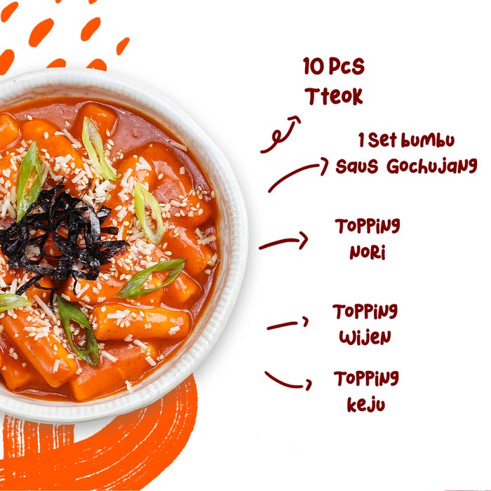 

Pasta-Aneka- Spicywon Topokki/Tteokbokki/Toppoki/Tokpokki Kemasan Ekonomis \ B1G1 - 1/2 Pedas