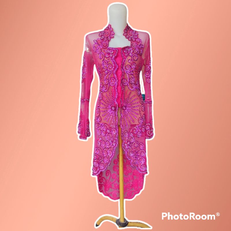 preloved kebaya/kebaya pink/ preloved
