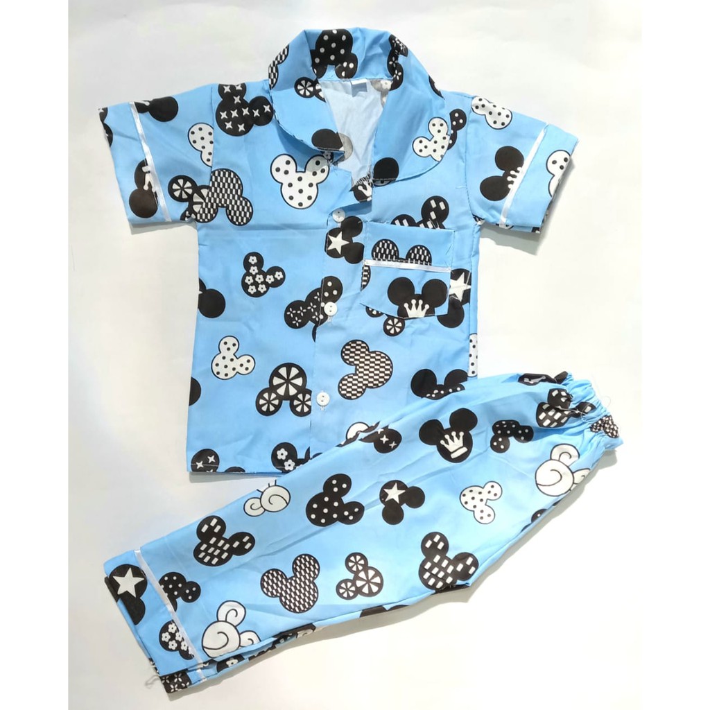 Piyama Anak Perempuan Murah/Baju Tidur Anak Perempuan/Baju Tidur Anak Murah/Baju Tidur Anak Anak