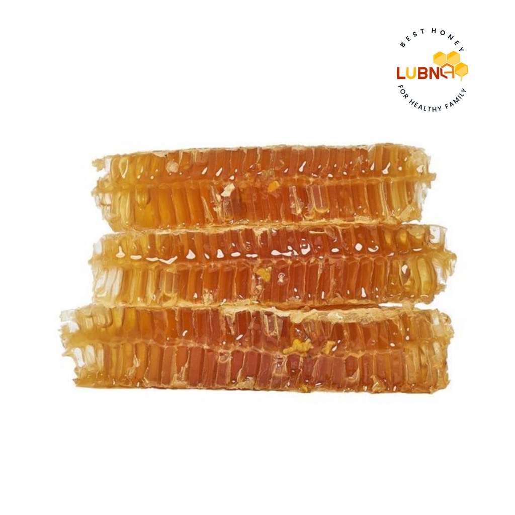 

Sarang Madu Asli Lubna Honeycomb 250 Gram