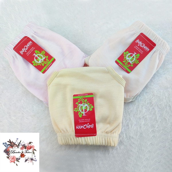 Celana Dalam Wanita CD Perempuan Jumbo / Daleman Wanita Cantik Size Besar Tersedia Ukuran L XL XXL Polos Katun Nyaman Karet Pinggang Kerut Warna Random