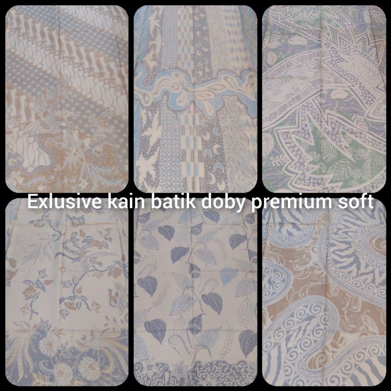exlusive kain batik doby bahan batik doby premium soft pastel
