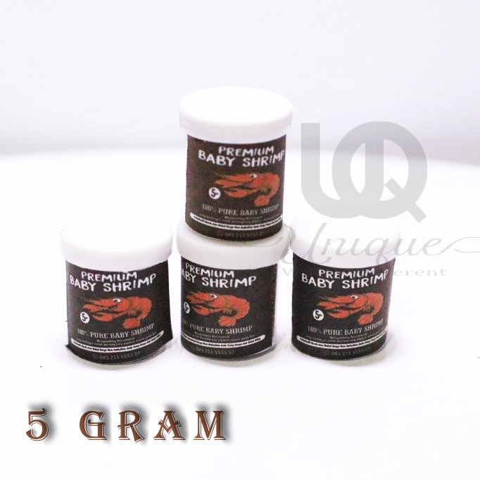 Original Baby Shrimp Master 5gr / Pakan ikan hias anak udang kecil cupang guppy Repack 5 Gram