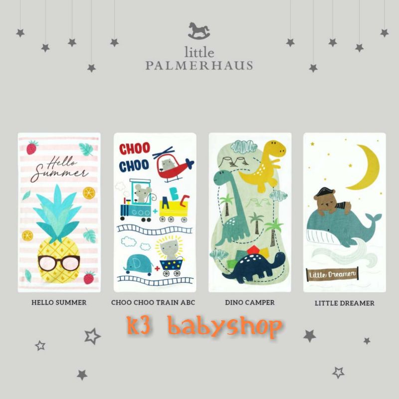 Handuk Bayi Little Terry Disney 50x100 cm baby towel by little palmerhaus handuk anak mickey pooh