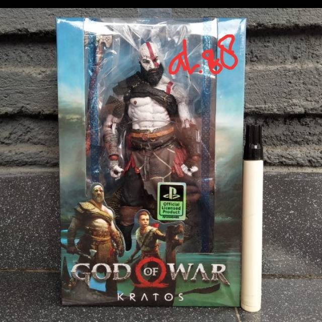 neca god of war kratos omega exclusive playstation 2018 neca misb