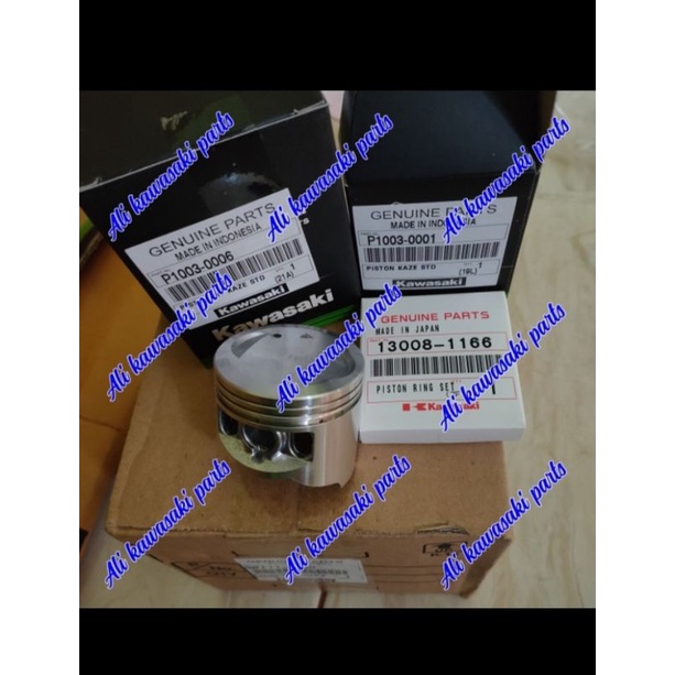piston dan ring seher Kaze-Kaze r ukuran STD original