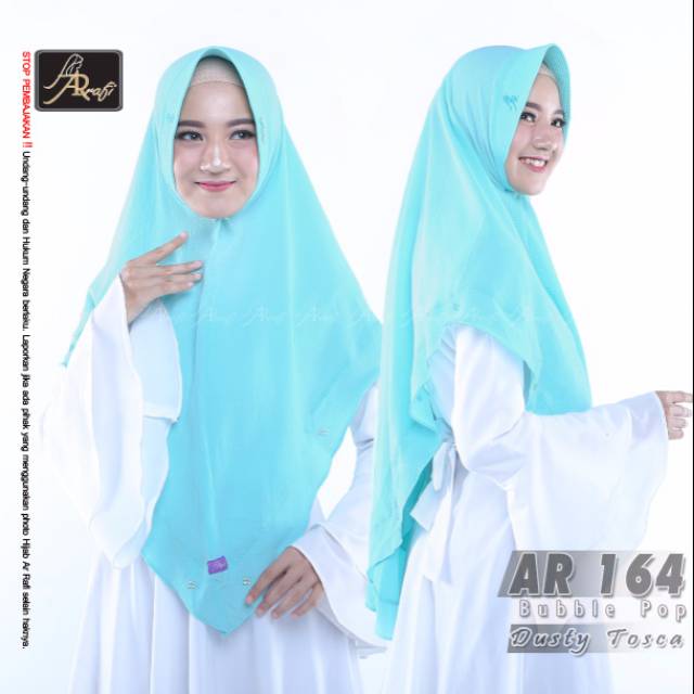 Hijab arrafi 164 | arrafi hijab syar'i | arrafi khimar| arrafi jilbab instan | arrafi pet