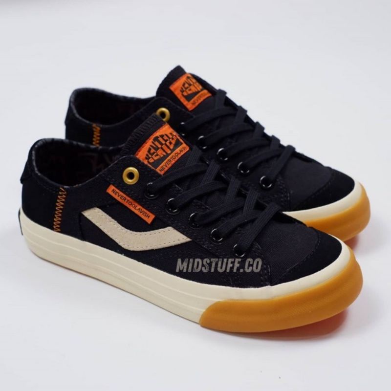 VENTELA NEVERTOOLAVISH HI SEPATU VENTELLA NTL LOW NOIR