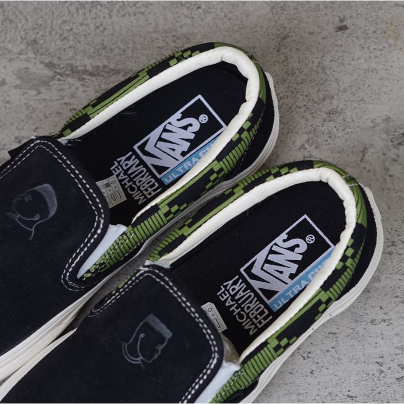 Vans Slip On Michael February Black Olive