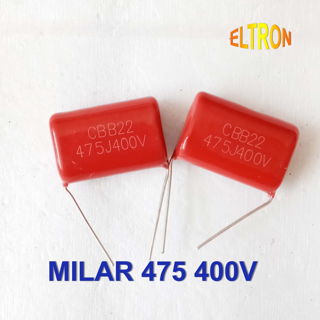 Kapasitor Milar 475J 400v