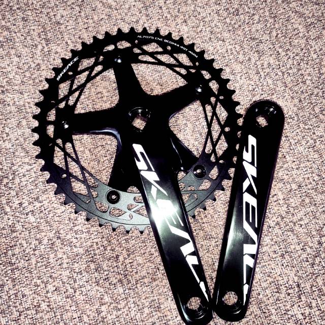 Crankset SkeAce 49T BCD 144 BB Kotak