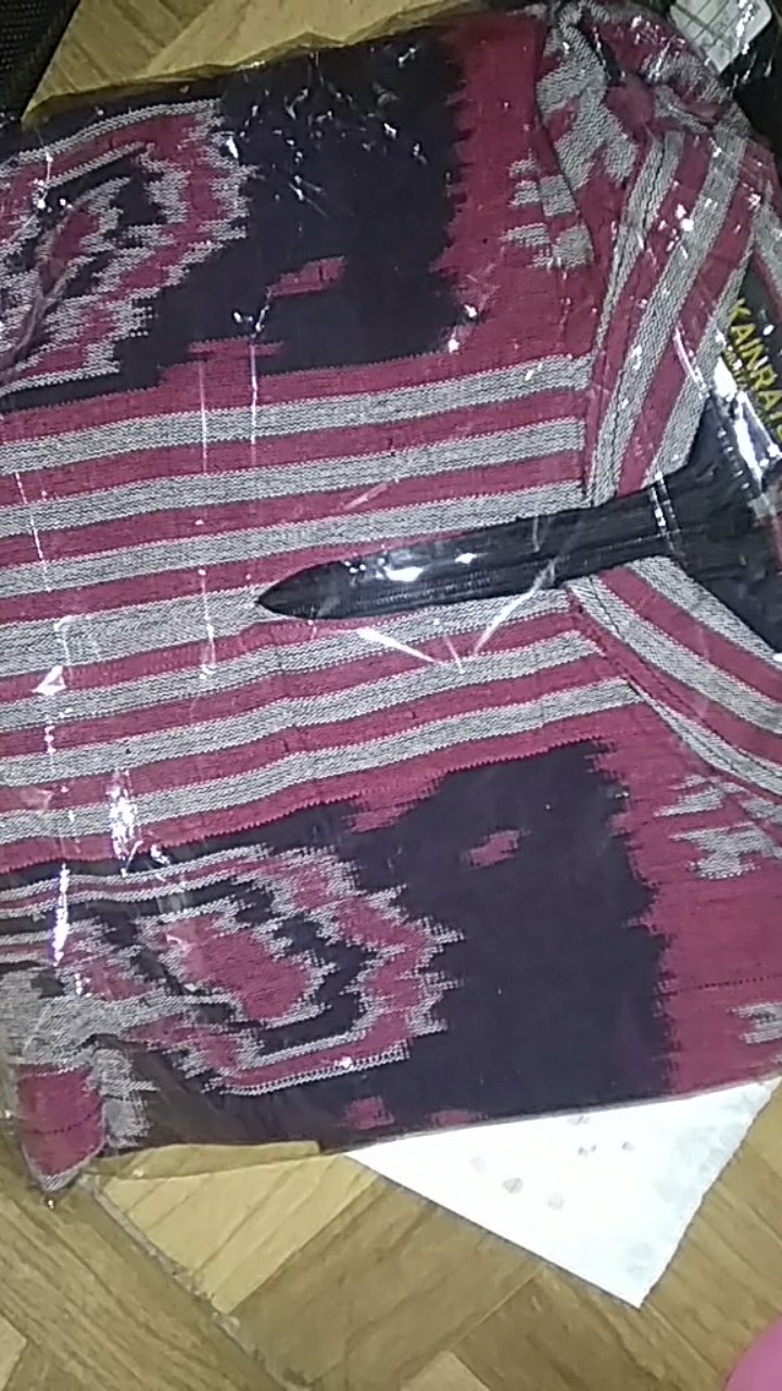 V Neck Tenun Sumba Fa211ah