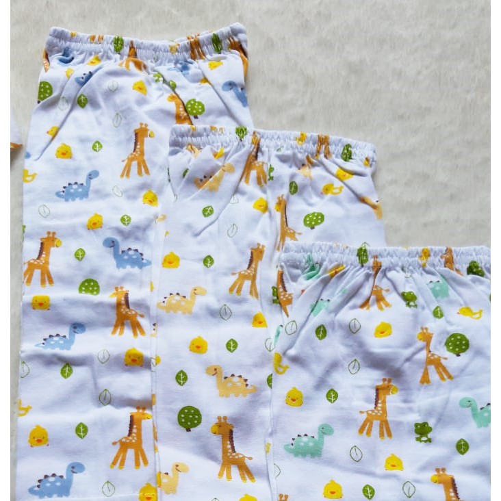 [B-006] Setelan Baju Bayi Lengan Panjang &amp; Pendek Shankusen 3 - 6m