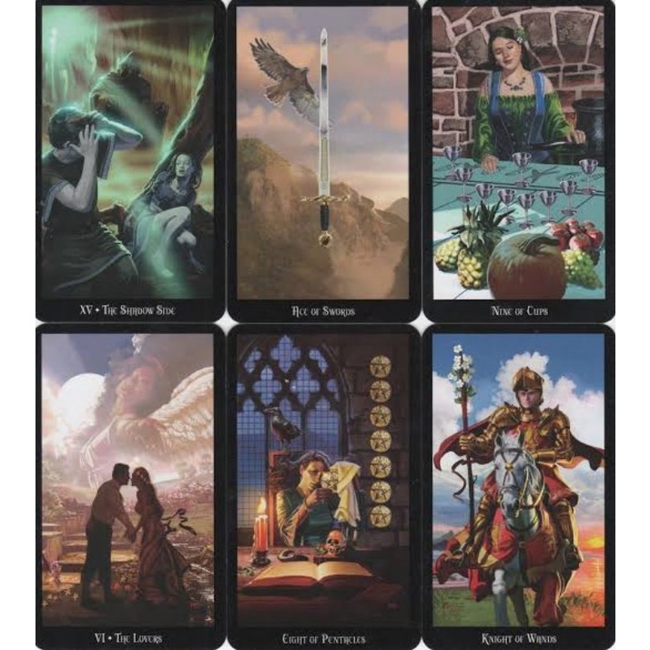 Witches Tarot 12x7cm Include Manualbook