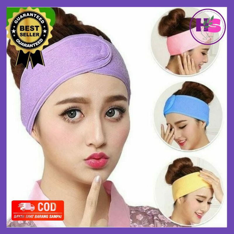 ❤️H_S STORE❤️Headband Mandi/Bando Facial/Headband Facial
