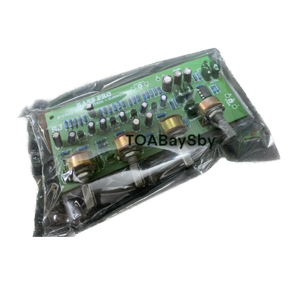 Kit Tone Control Bass Pro Stereo + Subwoofer