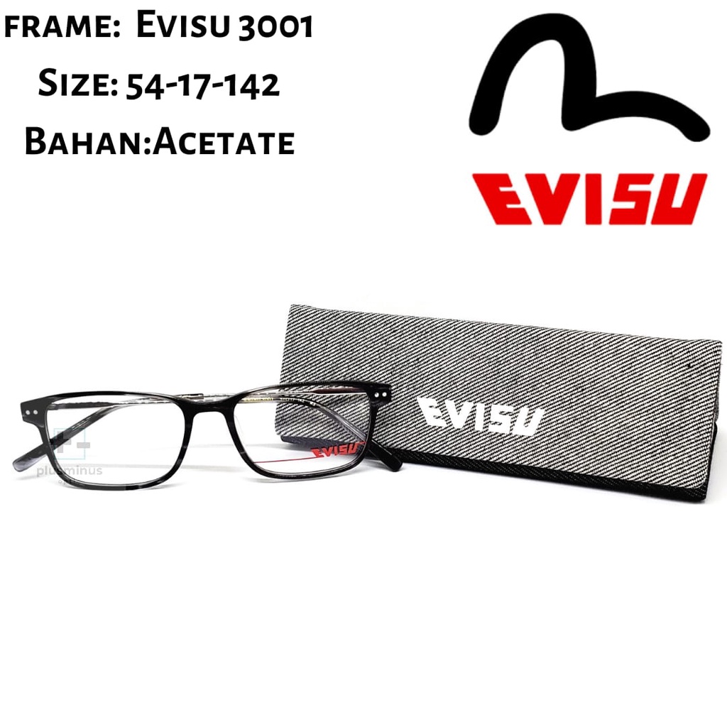 Frame Kacamata Evisu 3001 (Evisu Original)