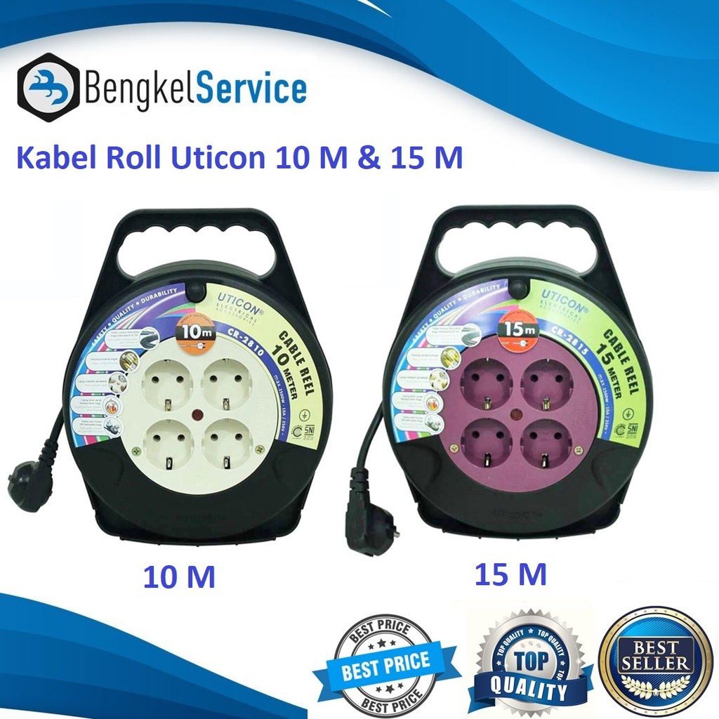 Kabel Roll Rol Uticon  10m dan 15m | 10 m dan 15 m |10 meter dan 15 meter