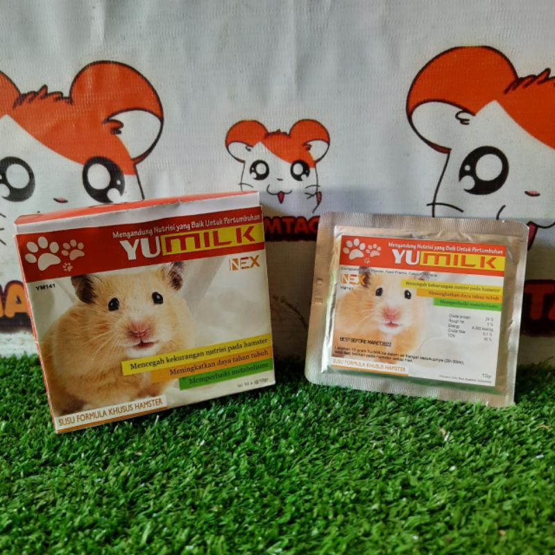 PAKET 3 PCS YUMILK FREE PIPET 3ML/SUSU FORMULA HAMSTER/GERBIL/KELINCI/MARMUT