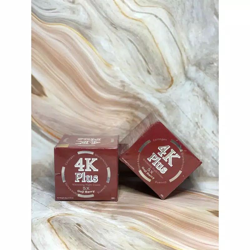 4K PLUS WHITENING NIGHT CREAM