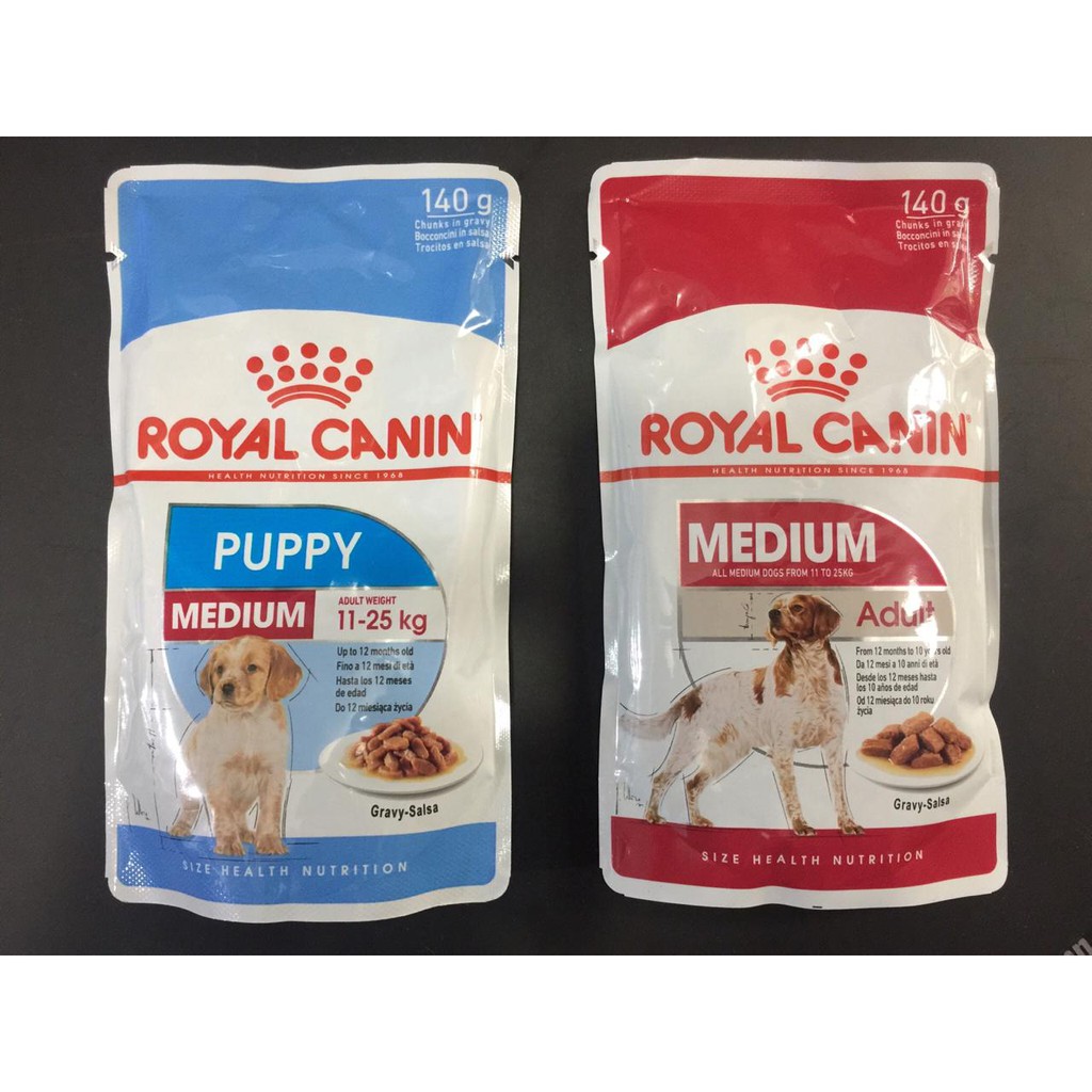 Royal Canin Pouch Medium Puppy  140gr Makanan Anjing  RC