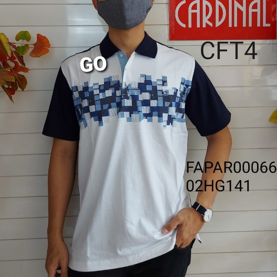 gof CFT CARDINAL FORMAL TSHIRT Pakaian Pria Atasan Kaos Polo T-shirt Casual Original Lengan Pendek