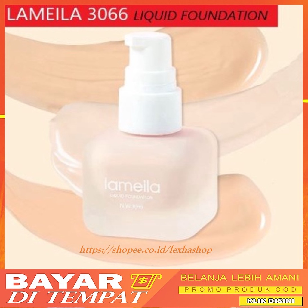 Lameila Liquid Foundation Beautiful Skin 30 ml DJ 3066