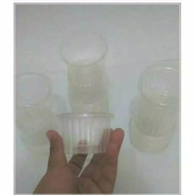 Cup Gelombang Isi 50pcs / Ulir +tutup