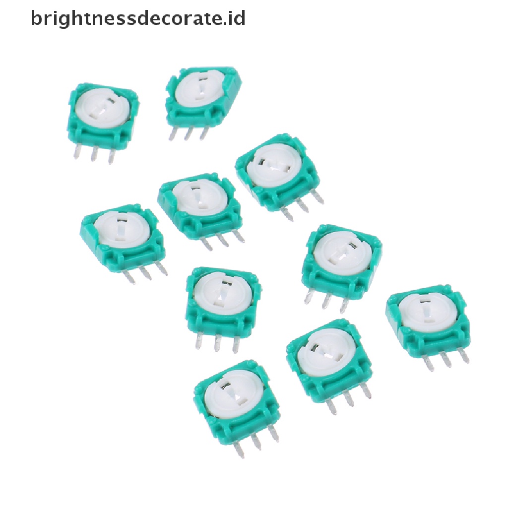 10 Pcs Potentiometer Joystick Warna Hijau Untuk Ps4 Xbox One