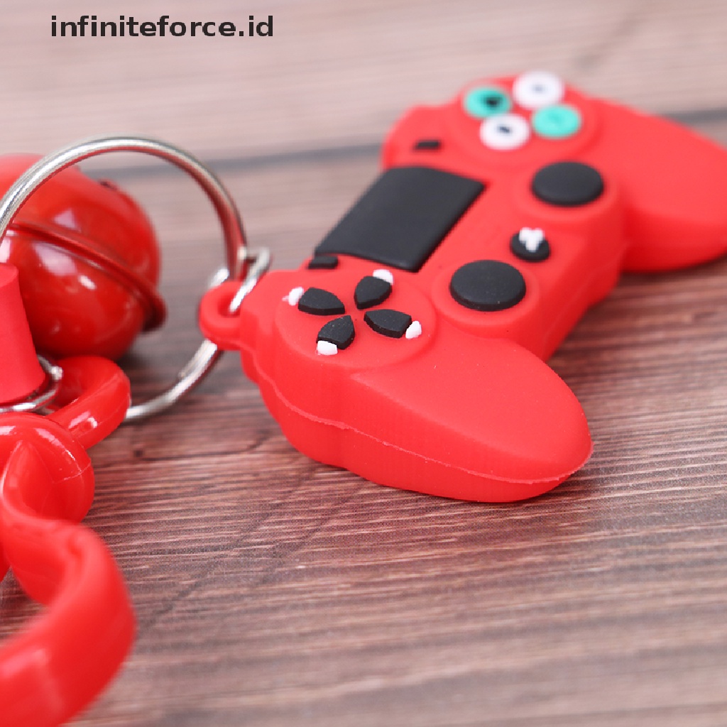 Infiniteforce.id Gantungan Kunci Bentuk Handle Game Kreatif