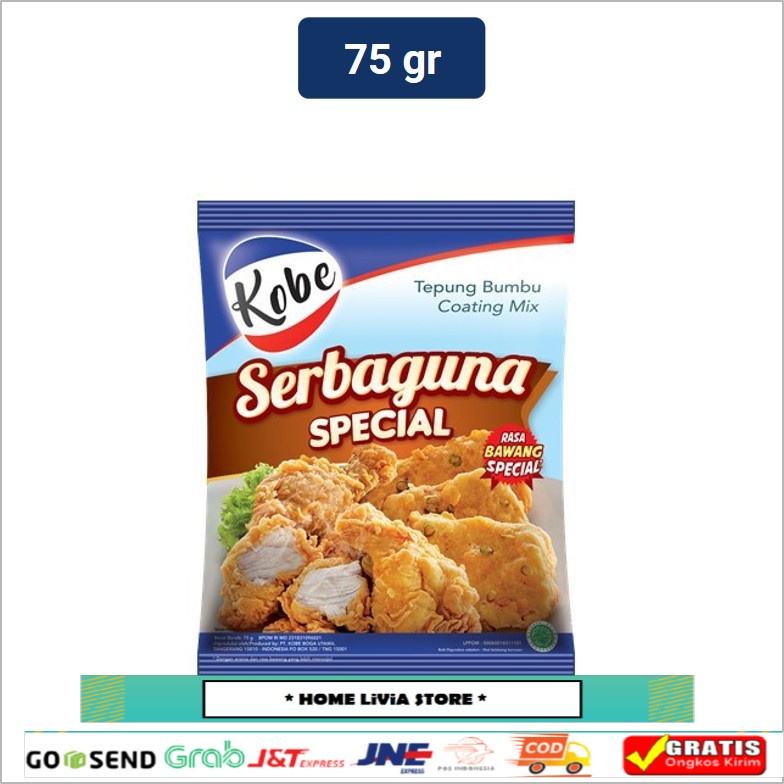

Kobe Tepung Bumbu Special Rasa Bawang Special 75 gr