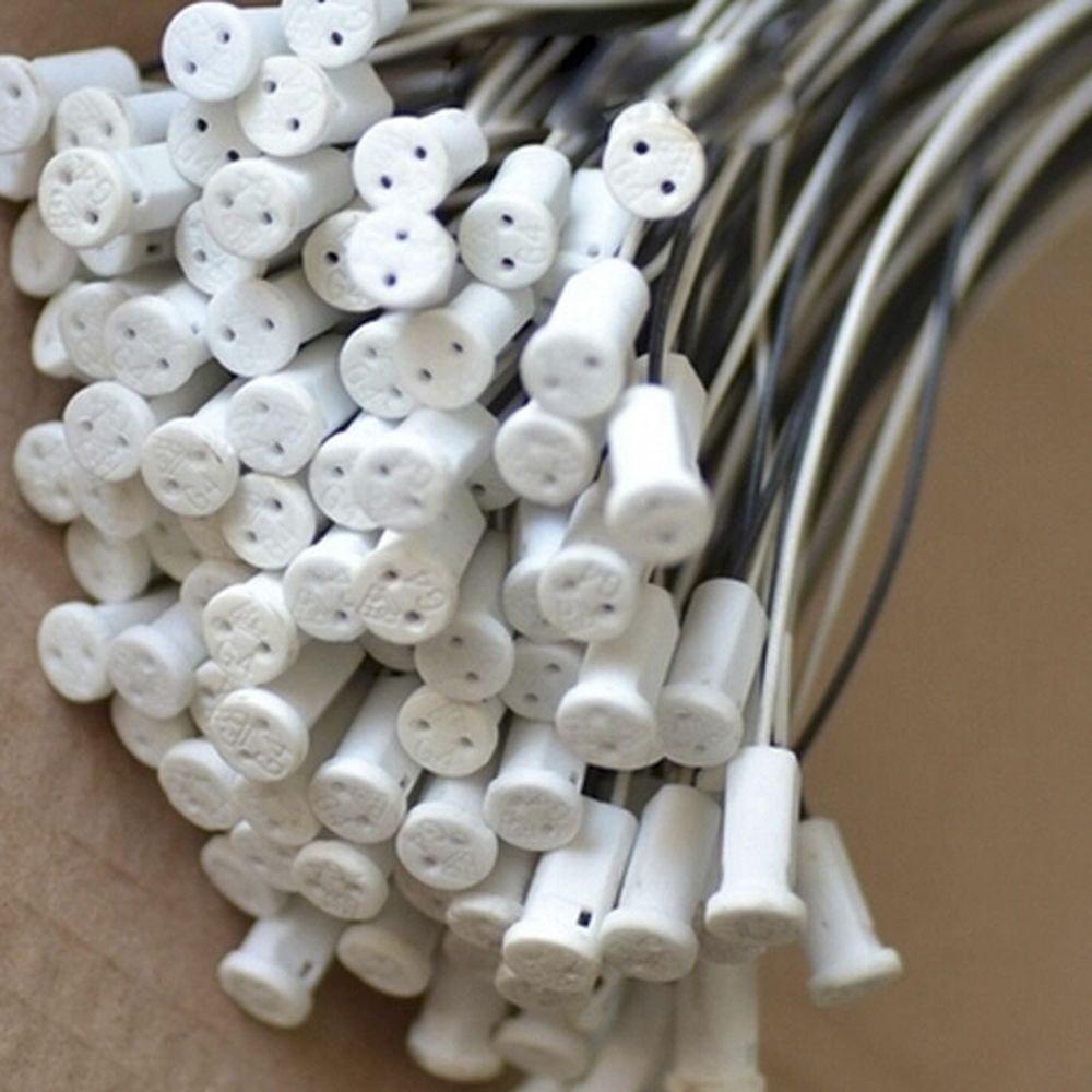 Nickolas1 Socket Plug 10PCS/LOT 250V Kabel Konektor Dudukan Lampu Keramik Keramik Khusus