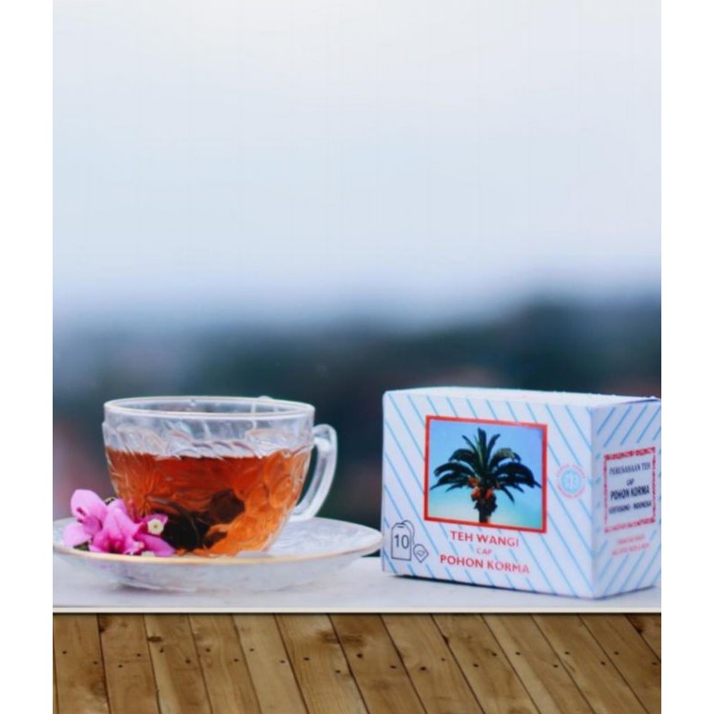 teh wangi celup isi 10 cap pohon kurma