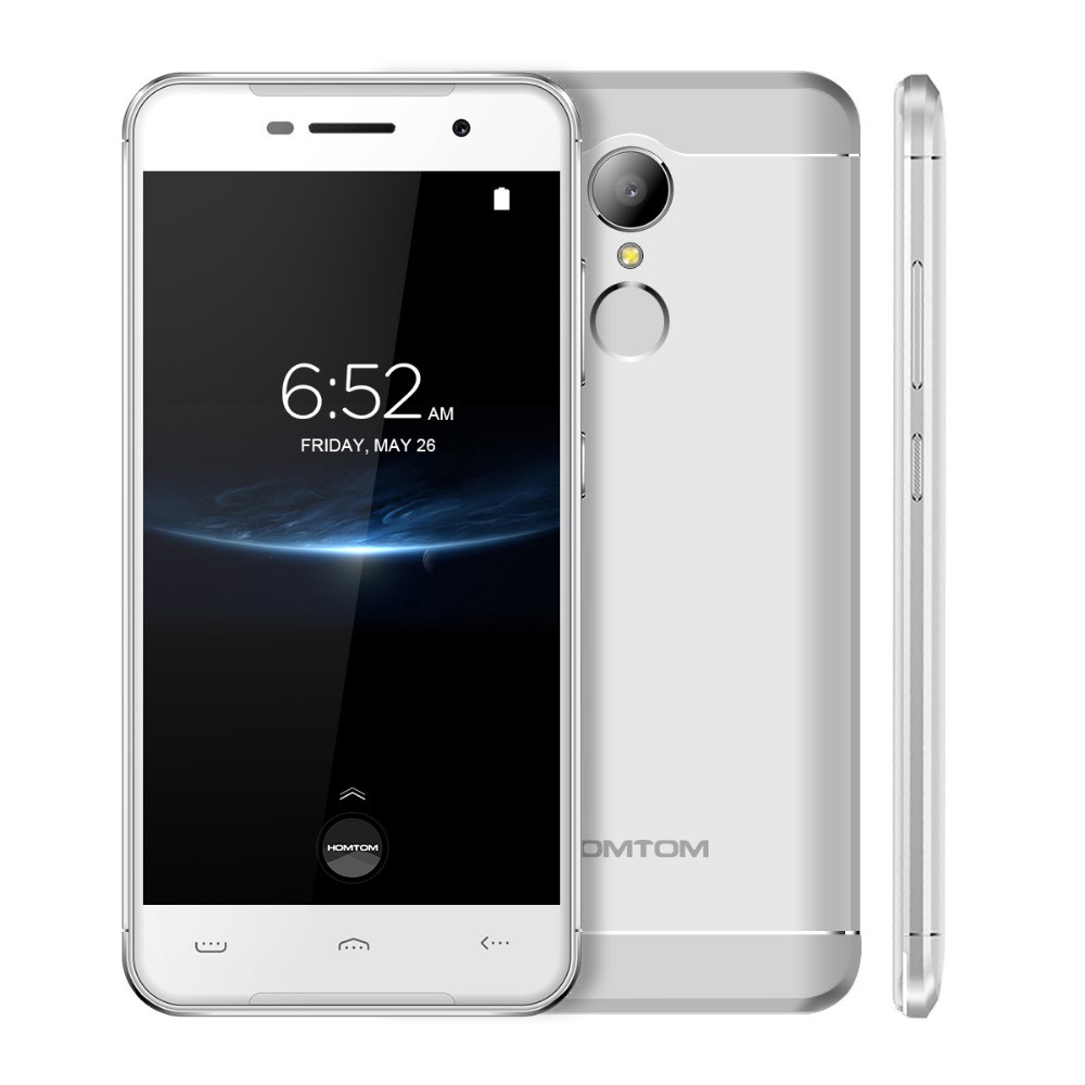 Homtom HT37 Pro MTK6737 Quad Core Android 7.0 4G Smartphone 3000 mAh 3 GB RAM 32 GB ROM Sidik Jari