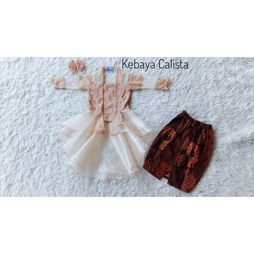 Kebaya Anak/Kebaya Model Calista/Kebaya Murah/Kebaya Modern