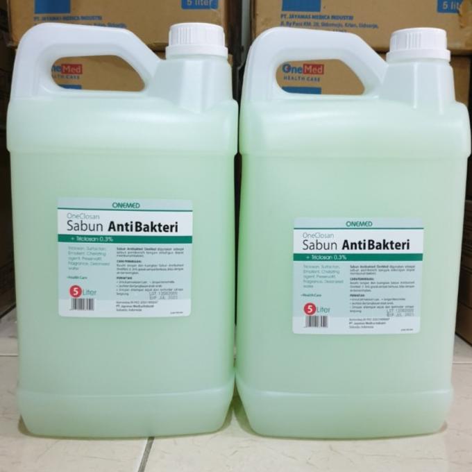 PERAWATAN KAKI TANGAN REFILL SABUN ANTIBAKTERI ONEMED 5 LITER / SABUN CUCI TANGAN ONEMED STOK TERBAT