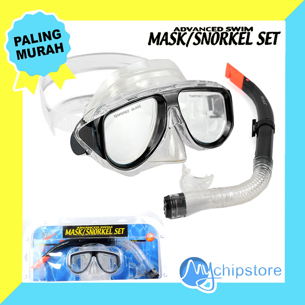 Kacamata Selam Laut Dewasa Pria Wanita SNORKEL 7070 ORIGINAL