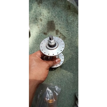 hub depan belakang fixie 32h 36h merah gold orange silver viva united minion minitrek seli minivelo