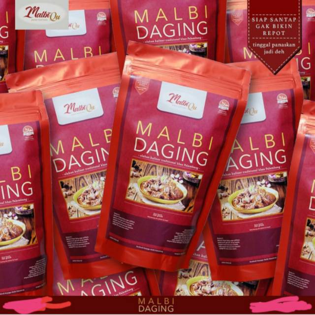 

Malbi Daging Sapi Palembang Kemasan 250 gram